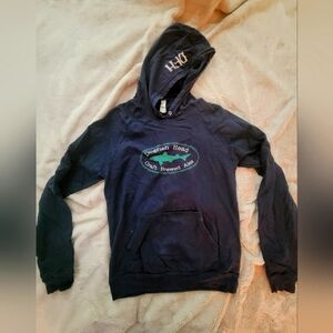 DFH Navy Blue Hoodie Unisex Small